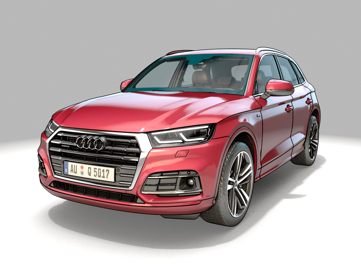 3D CAD render tech look kwaliteit
